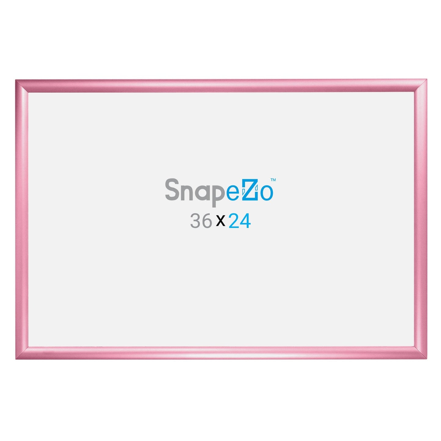 24x36 Pink SnapeZo® Snap Frame - 1.2" Profile