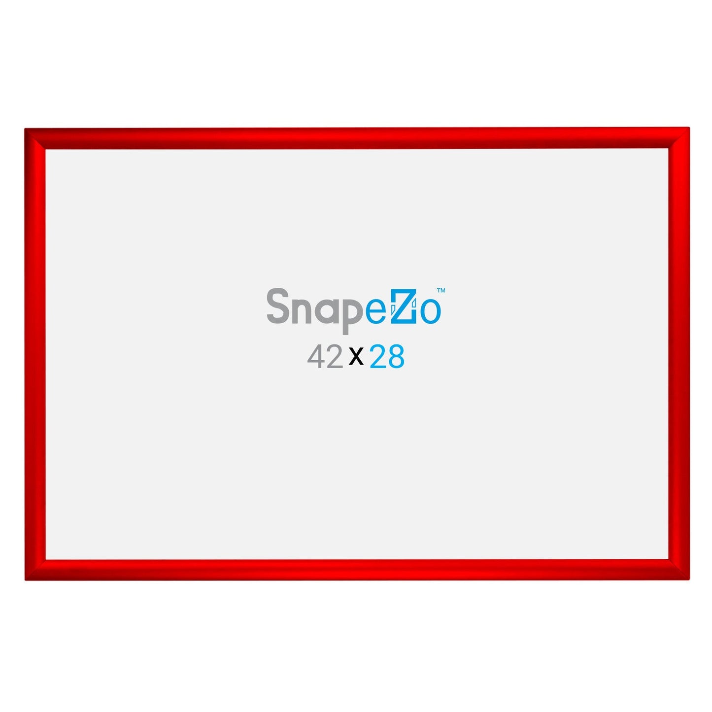 Load image into Gallery viewer, 28x42 Red SnapeZo® Snap Frame - 1.2&amp;quot; Profile
