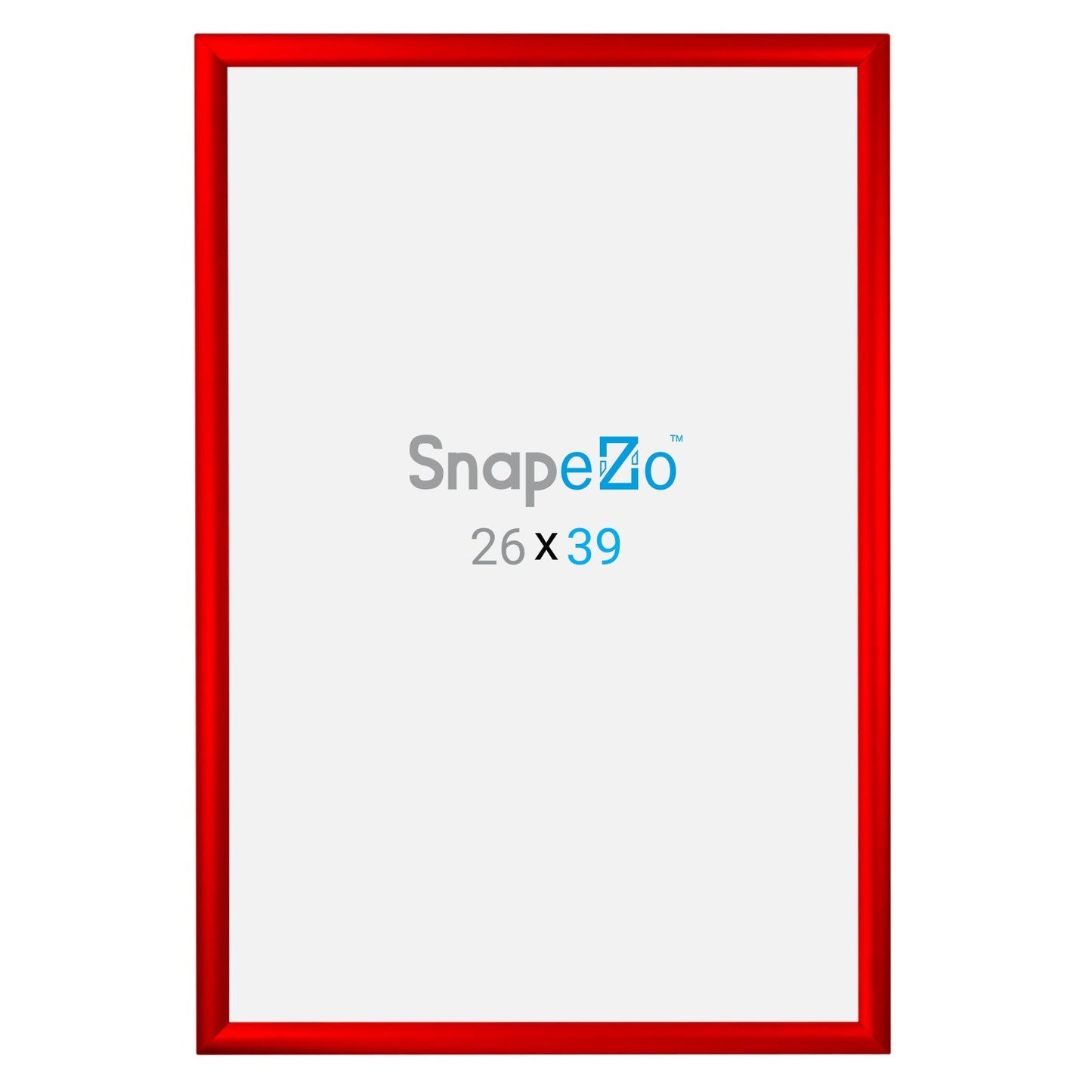 Load image into Gallery viewer, 26x39 Red SnapeZo® Snap Frame - 1.2&amp;quot; Profile
