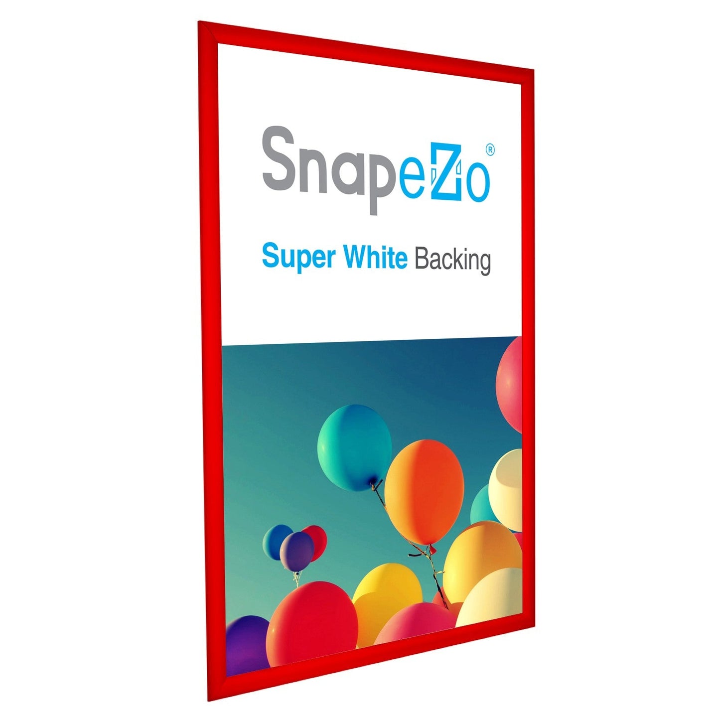 Load image into Gallery viewer, 21x31 Red SnapeZo® Snap Frame - 1.2&amp;quot; Profile
