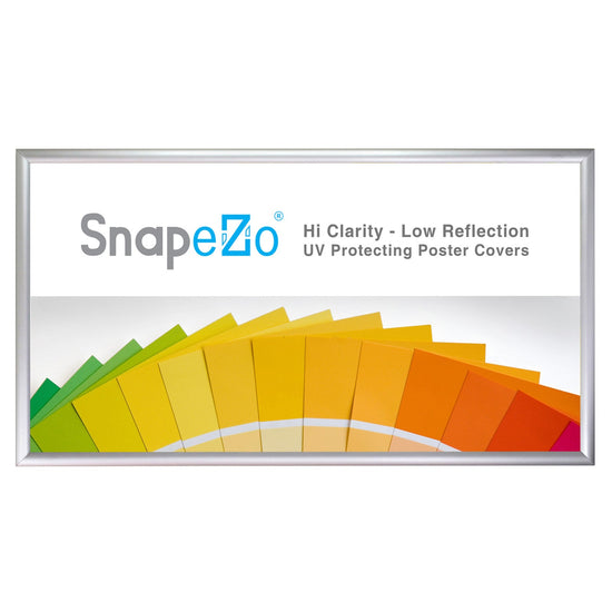 18x36 Silver SnapeZo® Snap Frame - 1.2" Profile