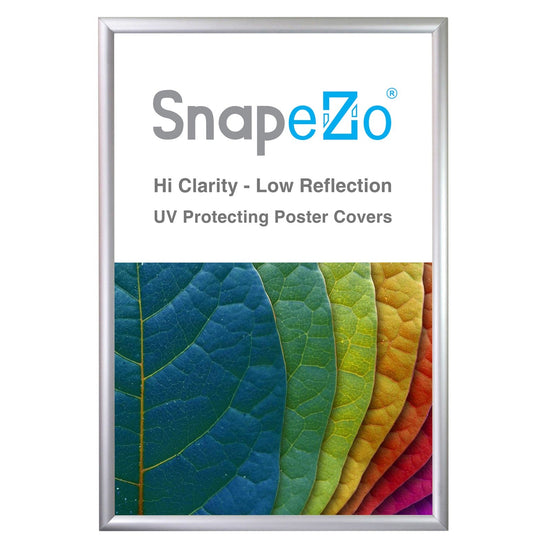 23x35 Silver SnapeZo® Snap Frame - 1.2" Profile
