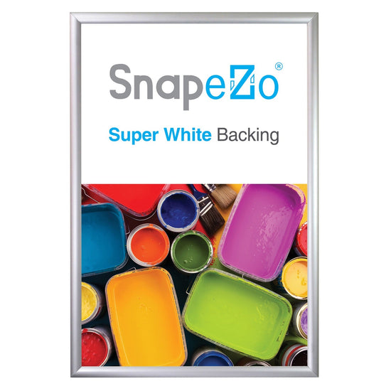 22x34 Silver SnapeZo® Snap Frame - 1.2" Profile