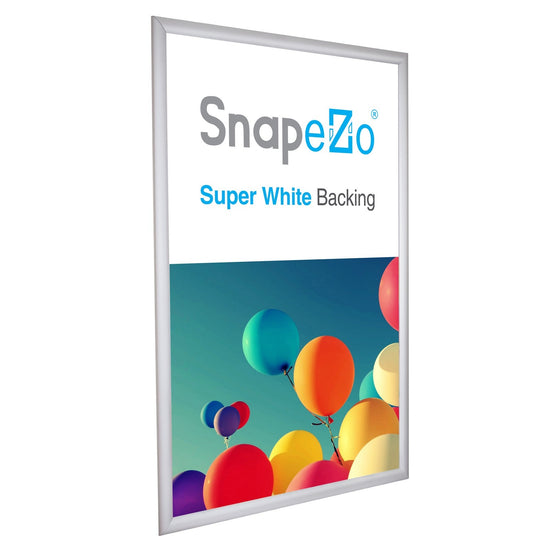 22x32 Silver SnapeZo® Snap Frame - 1.2" Profile