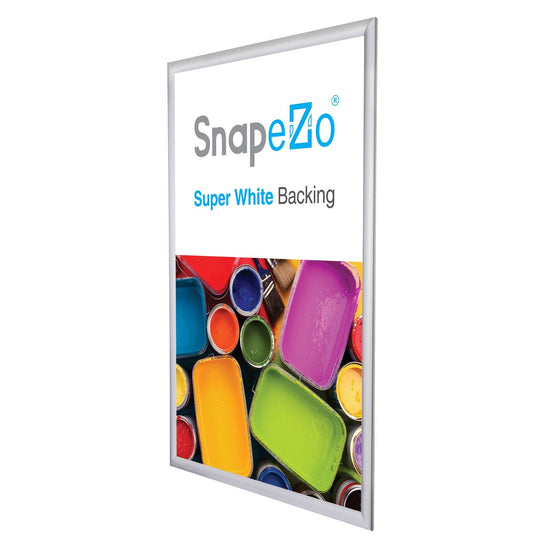 21x31 Silver SnapeZo® Snap Frame - 1.2" Profile