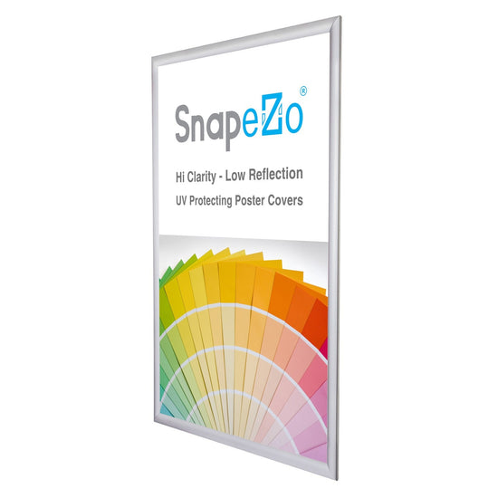 Load image into Gallery viewer, 21x32 Silver SnapeZo® Snap Frame - 1.2&amp;quot; Profile
