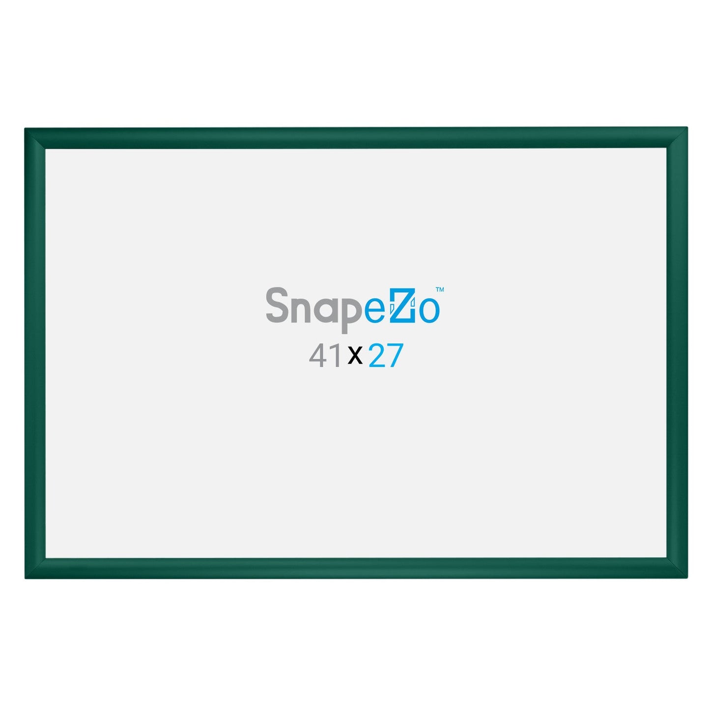 27x41 Green SnapeZo® Snap Frame - 1.2" Profile