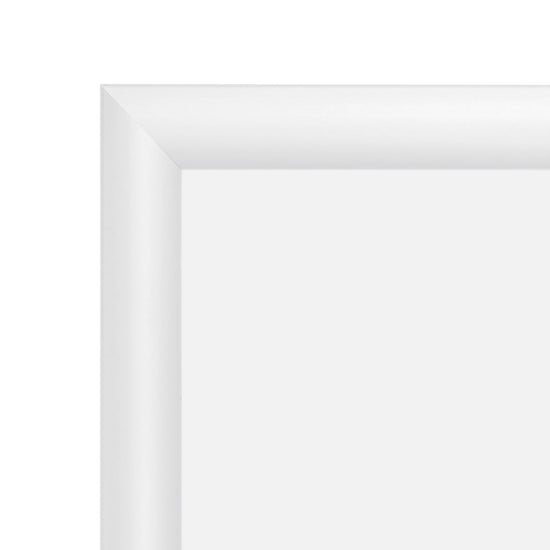 20x34 White SnapeZo® Snap Frame - 1.2" Profile