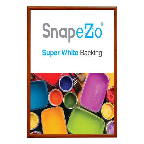 A2 Wood Effect Poster Frame 1 Inch Snapezo®