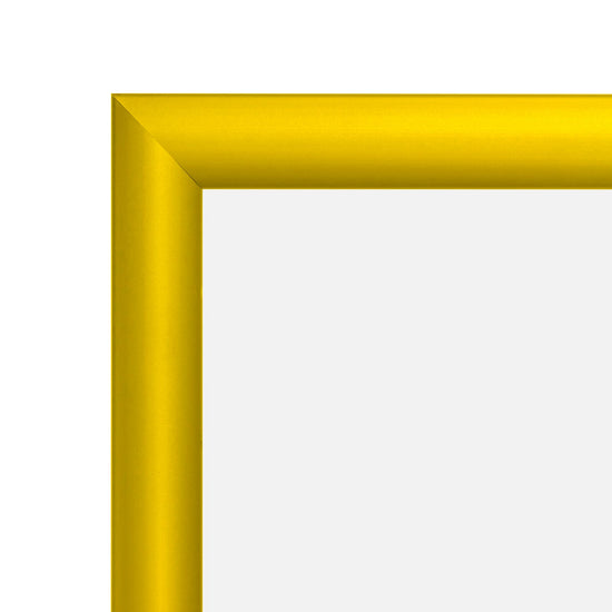 27x40 Yellow SnapeZo® Snap Frame - 1.2" Profile
