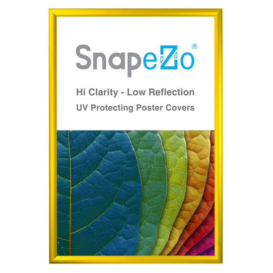 24x36 Yellow SnapeZo® Snap Frame - 1.2" Profile