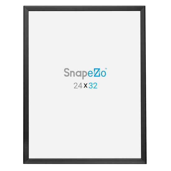 Load image into Gallery viewer, 24x32 Black SnapeZo® Snap Frame - 1.25&amp;quot; Profile
