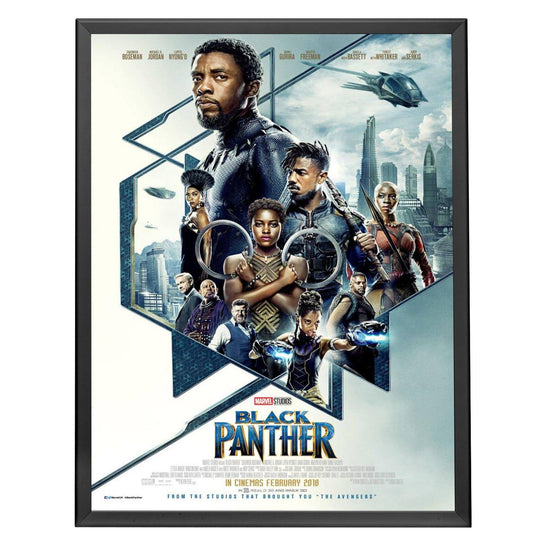 Black movie poster SnapeZo® frame poster size 30X40 - 1.25 inch profile