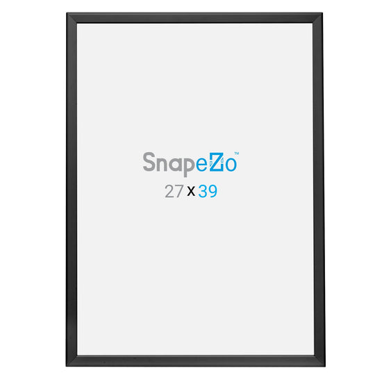 27x39 Black SnapeZo® Snap Frame - 1.25" Profile