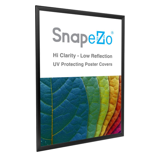 29x40 Black SnapeZo® Snap Frame - 1.25" Profile