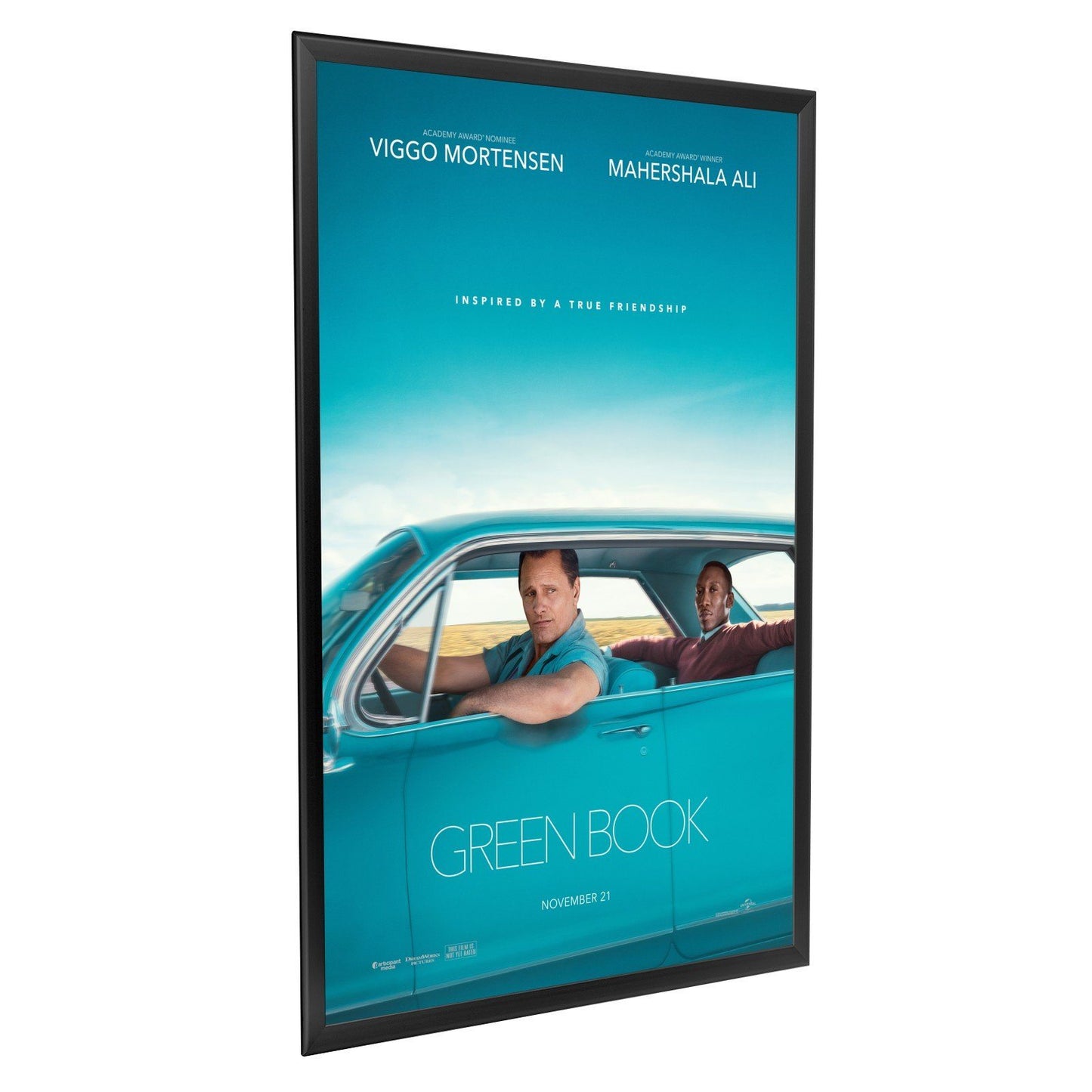 Load image into Gallery viewer, Black movie poster SnapeZo® frame poster size 27X40 - 1.25 inch profile
