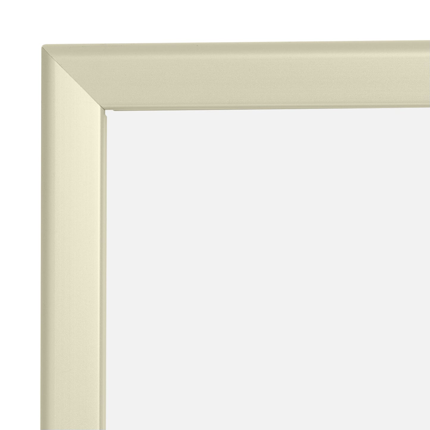 24x36 Cream SnapeZo® Snap Frame - 1.25" Profile