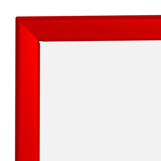 27x41 Red SnapeZo® Snap Frame - 1.25" Profile