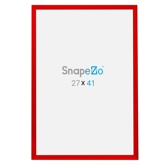 27x41 Red SnapeZo® Snap Frame - 1.25" Profile