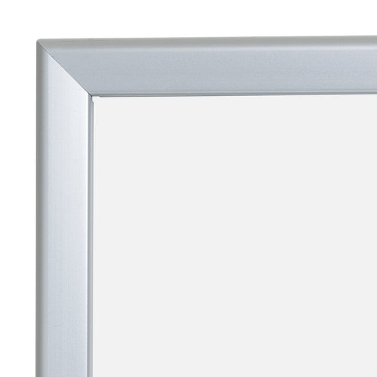 27x41 Silver SnapeZo® Snap Frame - 1.25" Profile