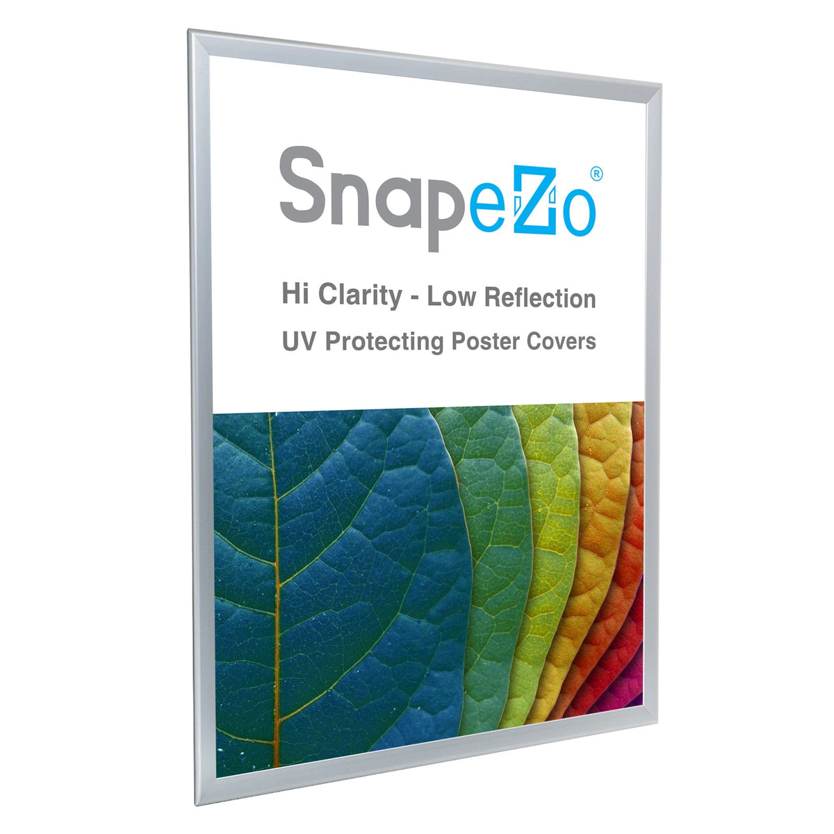 29x40 Silver Snapezo® Snap Frame - 1.25