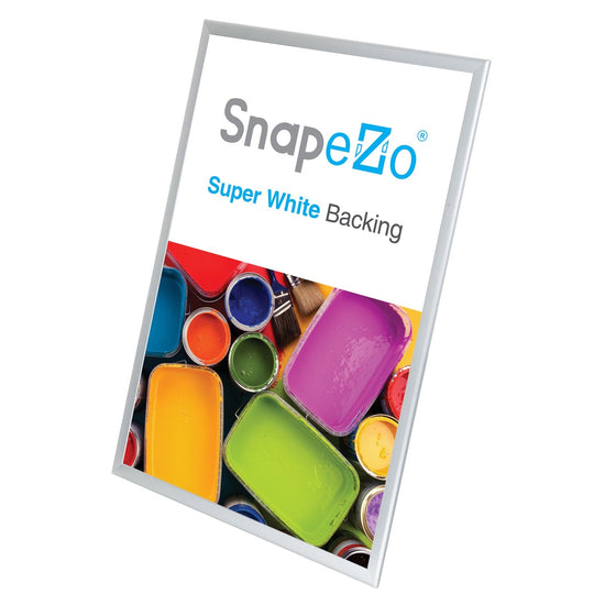 32x50 Silver SnapeZo® Snap Frame - 1.25" Profile