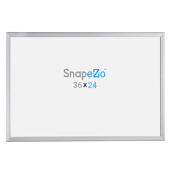 5 Case Pack of Snapezo® of Silver 24x36 Movie Poster Frame - 1.25" Profile