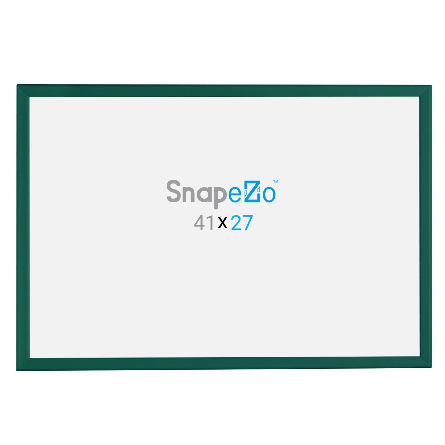 27x41 Green SnapeZo® Snap Frame - 1.25" Profile