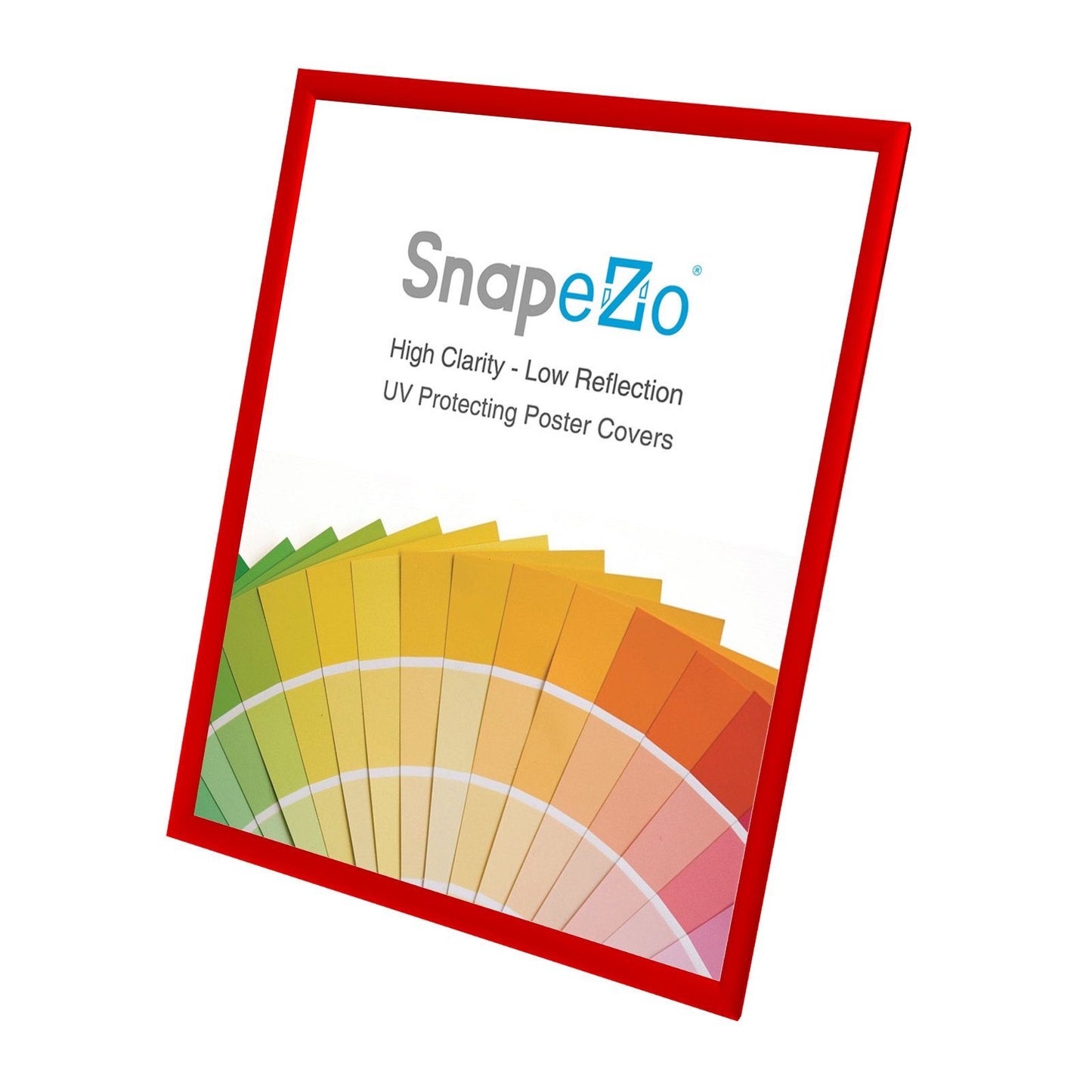 28x32 Red SnapeZo® Snap Frame - 1.2 Inch Profile