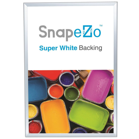 22x28 SnapeZo® Silver Snap Frame 1.81" Profile Width