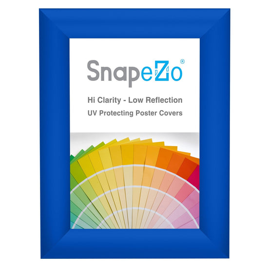 Load image into Gallery viewer, 5x7 Blue SnapeZo® Snap Frame - 1&amp;quot; Profile
