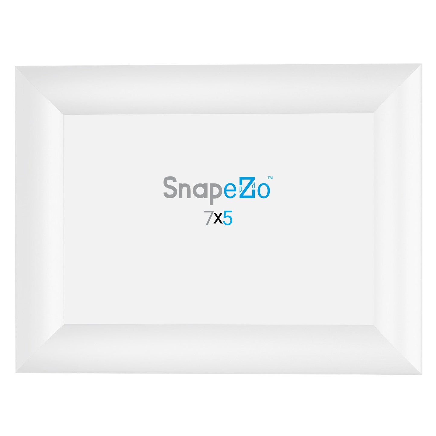 5x7 White SnapeZo® Snap Frame - 1" Profile