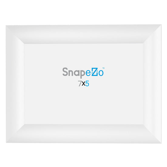 5x7 White SnapeZo® Snap Frame - 1" Profile