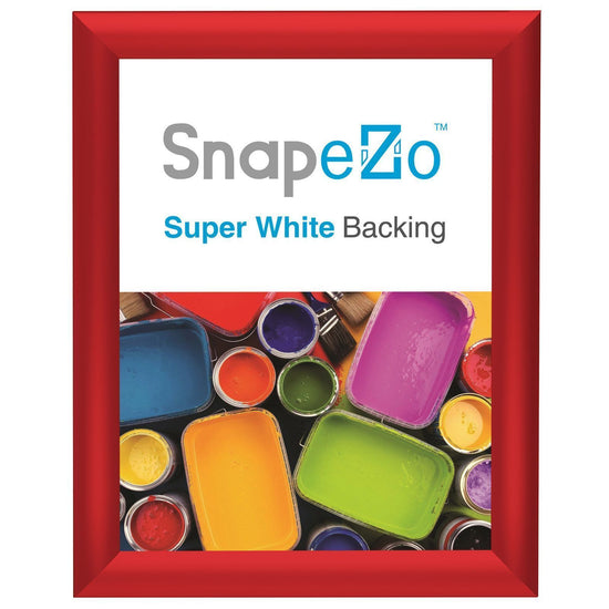 Red SnapeZo® printable frame 8x10 - sleek