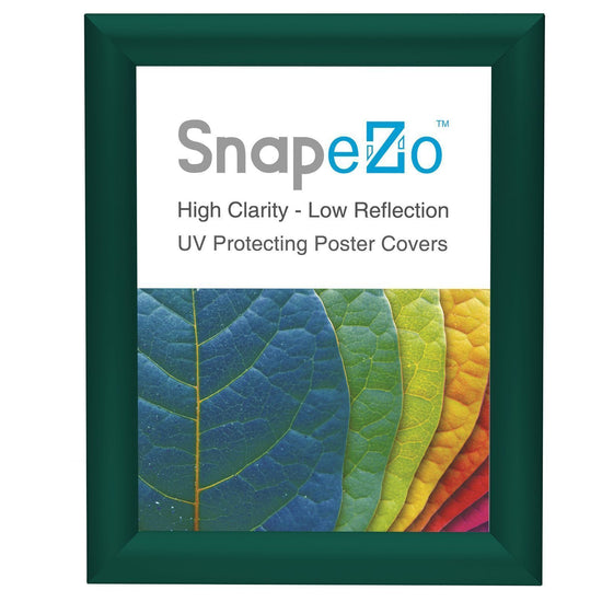 Green SnapeZo® printable frame 8x10 - sleek