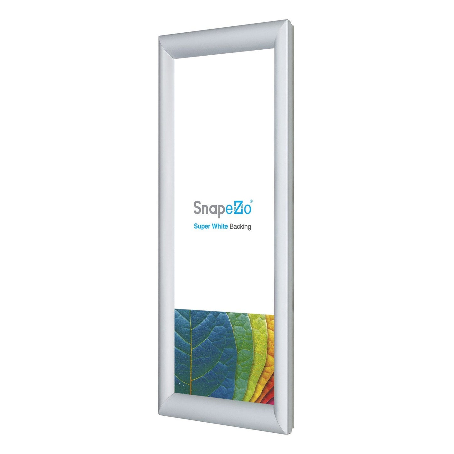 Load image into Gallery viewer, 8x24 Silver SnapeZo® Snap Frame - 1 Inch Profile
