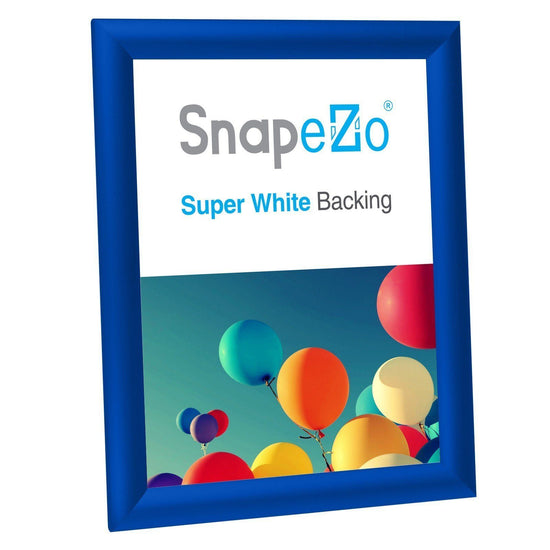Load image into Gallery viewer, 8.5x11 Blue SnapeZo Snap Frame - 1 Inch Profile
