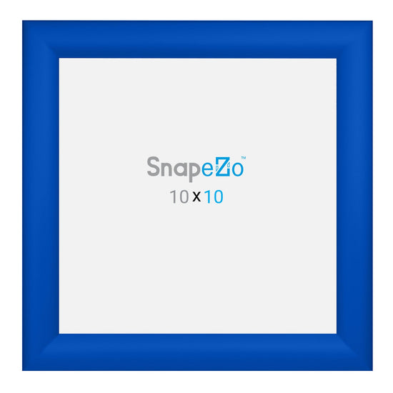 Load image into Gallery viewer, 10x10 Blue SnapeZo® Snap Frame - 1.2&amp;quot; Profile

