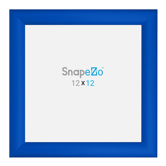 Load image into Gallery viewer, 12x12 Blue SnapeZo® Snap Frame - 1.2&amp;quot; Profile

