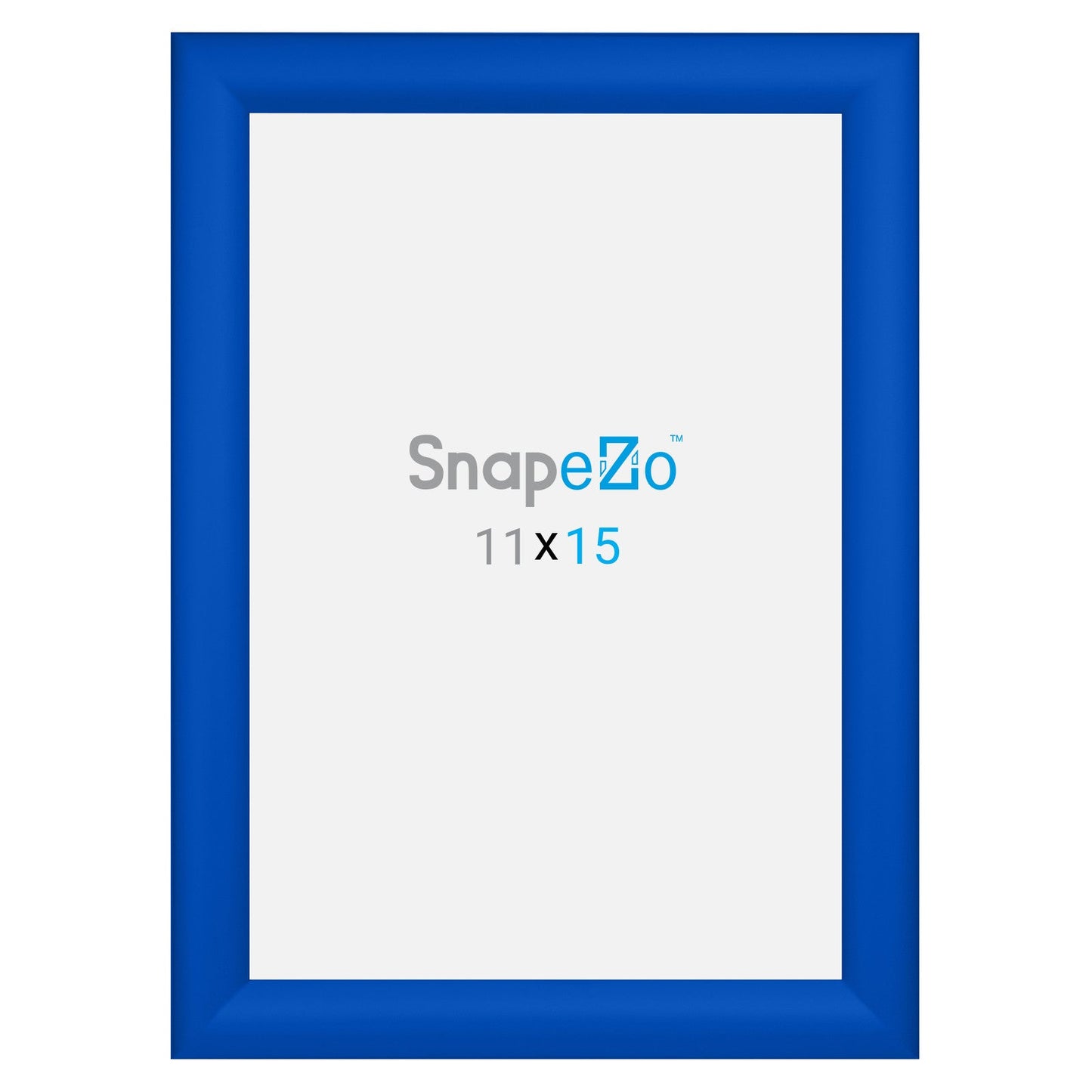 Load image into Gallery viewer, 11x15 Blue SnapeZo® Snap Frame - 1.2&amp;quot; Profile

