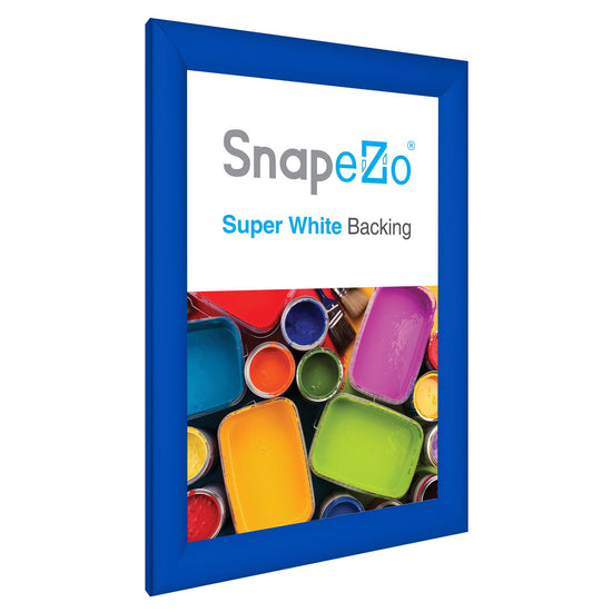 Load image into Gallery viewer, 11x17 Blue SnapeZo® Snap Frame - 1.2&amp;quot; Profile
