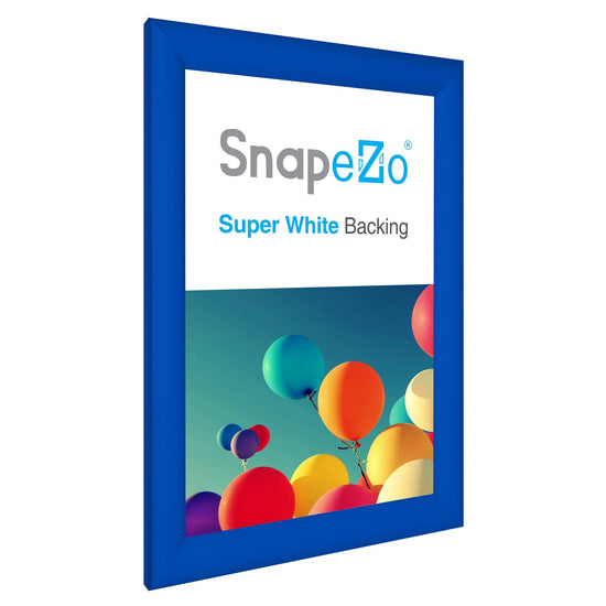 Load image into Gallery viewer, 10x15 Blue SnapeZo® Snap Frame - 1.2&amp;quot; Profile
