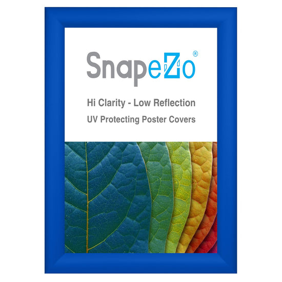 Load image into Gallery viewer, 11x14 Blue SnapeZo® Snap Frame - 1.2&amp;quot; Profile
