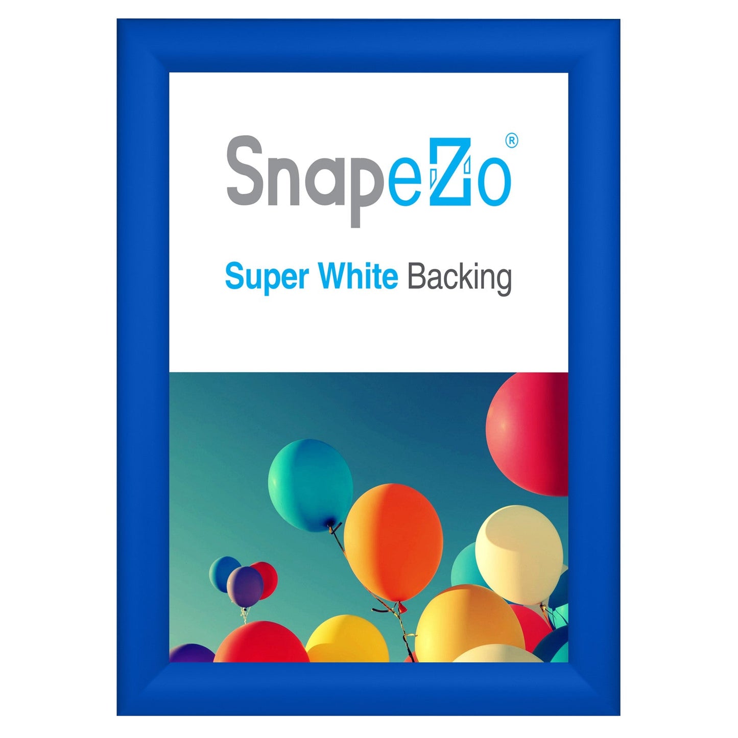 10x13 Blue SnapeZo® Snap Frame - 1.2" Profile