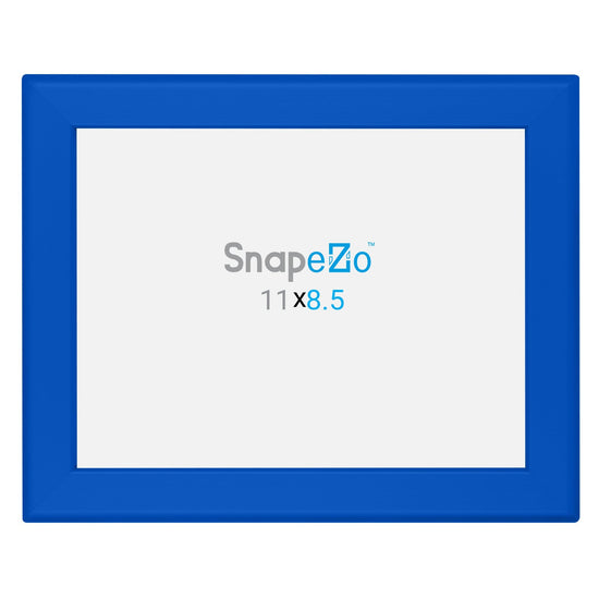 8.5x11 Blue SnapeZo® Snap Frame - 1.25" Profile