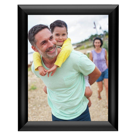 Load image into Gallery viewer, Black family photo SnapeZo® frame photo size 8x10 - 1 inch profile

