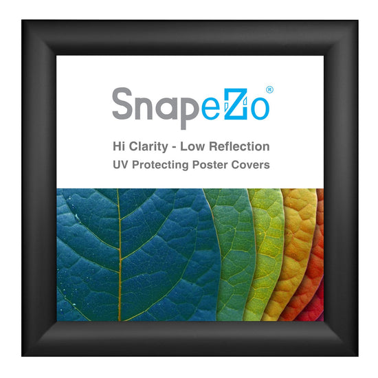 12x12 Black SnapeZo® Snap Frame - 1.2" Profile