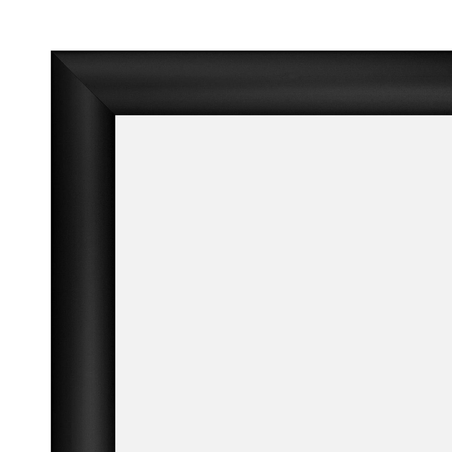 A4 Black SnapeZo® Snap Frame - 1.2" Profile