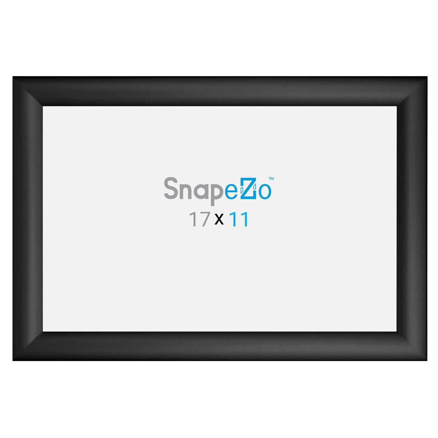 Load image into Gallery viewer, Black family photo SnapeZo® frame photo size 11X17 - 1.2 inch profile
