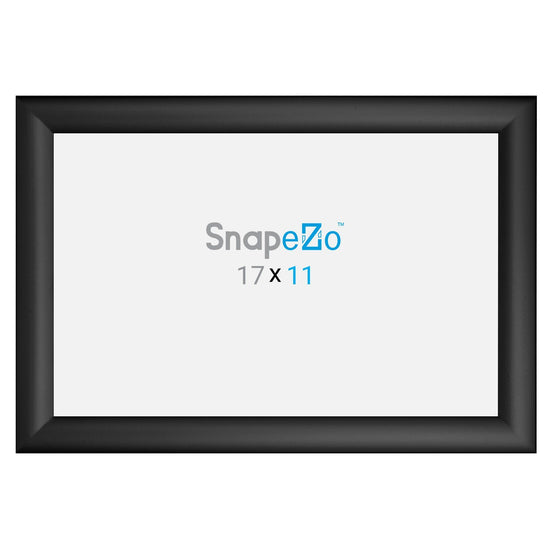 Load image into Gallery viewer, Black family photo SnapeZo® frame photo size 11X17 - 1.2 inch profile
